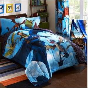 Twin Bed Comforter How To Train Your Dragon 