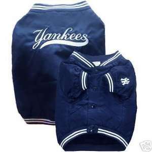 MLB NY Yankees Dog Windbreaker Jacket Coat EX LARGE  