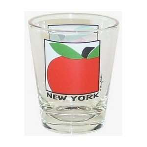 com New York Shot Glass   Apple, New York Shot Glasses, New York City 