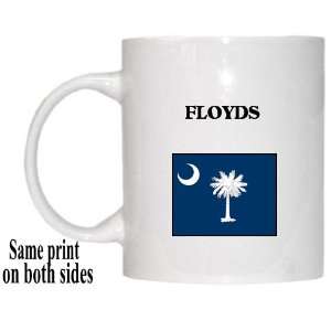  US State Flag   FLOYDS, South Carolina (SC) Mug 