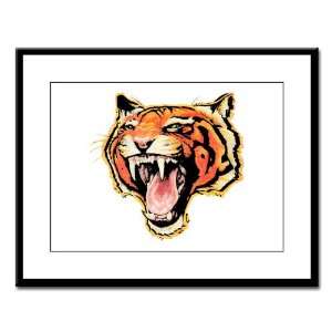  Large Framed Print Wild Tiger 