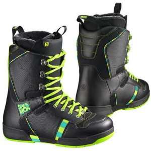  Salomon Brigade Neon Mens Snowboard Boots   Black, 8.5 