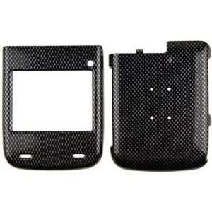 Solid Plastic Design Phone Cover Case Carbon Fiber For LG Lotus Elite 
