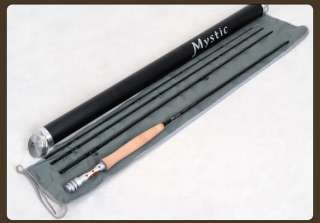 NEW Mystic 593 4 Fly Rod 93 5wt. 4pc. w/tuned tip  