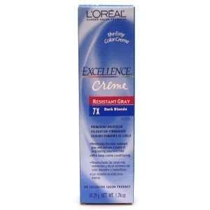  LOreal Excellence Creme Resistant # 7X Dark Blonde 1.74oz 