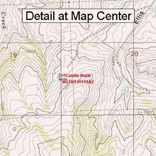   Map   Castle Rock, Utah (Folded/Waterproof)
