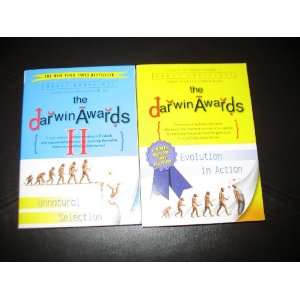  2 Book Set By Wendy Northcutt The Darwin Awards~ Evolution 