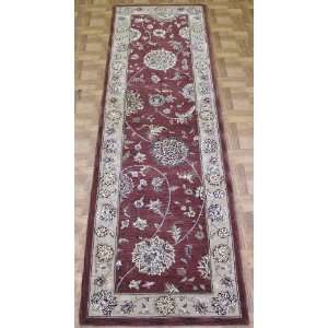 119868   Rug Depot Traditional Hall Runner   23 x 8   Rust Background 