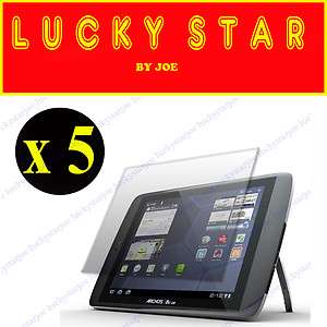 5pcs X Clear Screen Protector Guard For Archos 80 G9 Tablet  