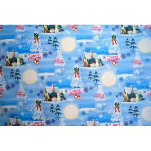 Merry Christmas Script Holiday Gift Wrap