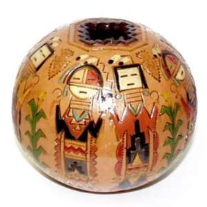  Navajo Pine Pitch Pottery ~ 4.25 x 5 Inch