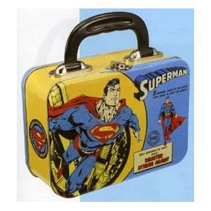SUPERMAN Superhero DC Comics Comic LUNCH BOX Lunchbox Tin Tote #2 