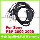 Component AV cable for Sony PSP 2000/3000 HD TV HDTV D