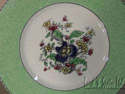 Pretty Soho Pottery Solian Ware Floral Lunch Plates  