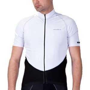  2008 Body Clone FormaRed Short Sleeve Cycling Jersey   White w/Grey 