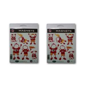 Family Magnets   Kansas City Chiefs ( 2  Pack ) 