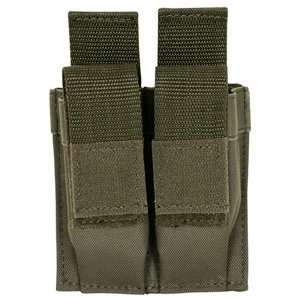 Olive Drab Pistol Quick Deploy Dual Mag Pouch  Sports 