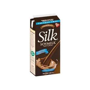 Silk, Silk Soy Milk, Asptc, Choc, 6/32 Oz  Grocery 