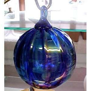    Glass Eye Studio Ornament Classic Blue Optic 