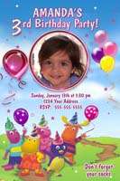 BACKYARDIGANS BIRTHDAY PARTY INVITATIONS GIRLS CUSTOM  