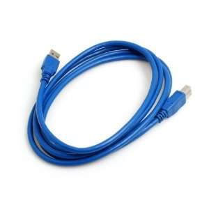  System S Blue USB 3.0 Cable Typ A   Typ B 2 m Electronics