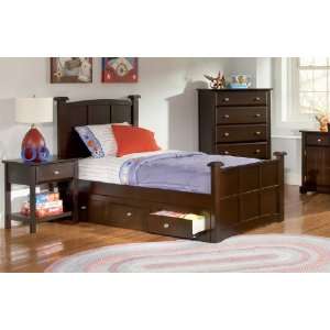 The Simple Stores Chico Transitional Panel Bed 
