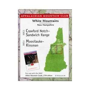  AMC Map Crawford Notch   Sandwich Range / Moosilauke 