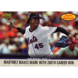  2006 Ud Season Highlights #Sh16 Pedro Martinez Sports 