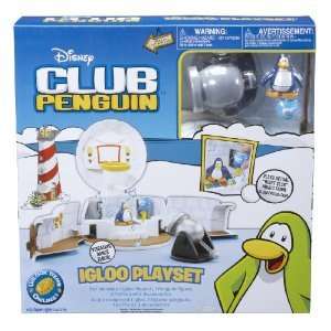 Disney Club Penguin Igloo Carrying Case Playset New  