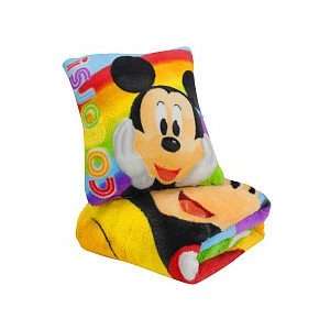  Mickey Mouse Micro Plush Pillow & Blanket Set Toys 