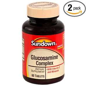  Sundown Glucosamine Complex, 60 Tablets (Pack of 2 