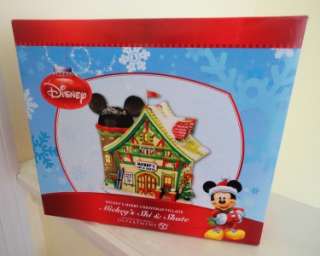   Skate Shop Department 56 MIB Disney Mickeys Christmas Village  