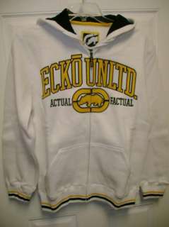 Ecko Unlimited Champ Hoodie Wht/Yellow NWT $59.50  