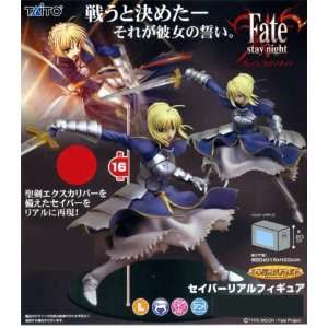  Fate stay night Saber Real Figure 16cm Taito Toys & Games