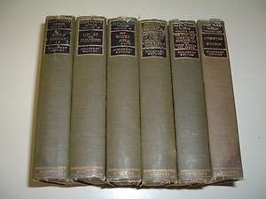 MARK TWAINS WORKS lot of 6 volumes HILLCREST EDITION 1904 1907  