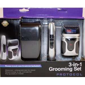  Mens 3 in 1 Grooming Set   Shave and Trimming   Great for 