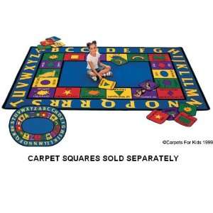 Classroom Bilingual Rug   Size 5in 10in x 8in 4in  