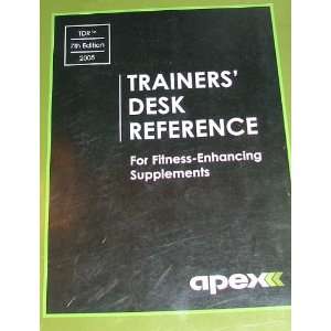   REFERENCE for Fitness Enhancing Supplements APEX  Books