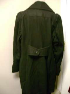 Guess Black Military Wool Coat 1X NWT  