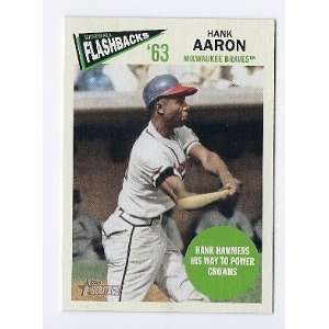  2012 Topps Heritage Baseball Flashbacks #HA Hank Aaron 