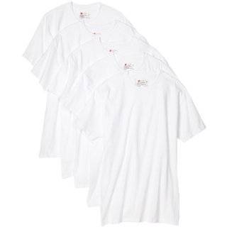    Hanes   Mens Crew Neck T Shirt, White, 3 Pack, 2135 Clothing