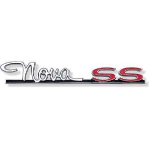  New Chevy Nova Emblem   Quarter Panel, SS 63 Automotive