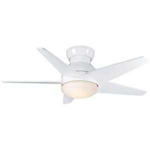  44 Casablanca Isotope Snow White Hugger Ceiling Fan