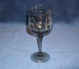 Orrefors Crystal Rhapsody Smoke Claret Wine Glass 5 3/4  