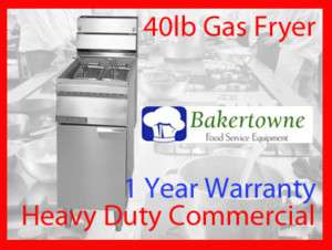 Cecilware FMS403HP Heavy Duty Commercial Gas Deep Fryer  