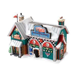  Dept 56 N. Pole Vill. Cars Holiday Detail Shop Patio 