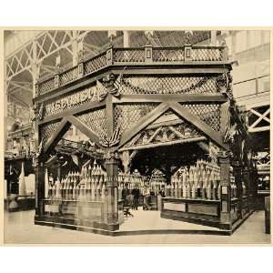  1893 Chicago Worlds Fair Wisconsin Exhibit Halligan 