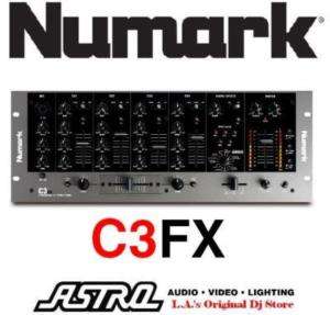 Numark C3FX 4 Ch Rackmount Mixer w/ Built In Effects  