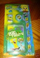 10   Sponge Bob stationary kits   party favors supplies  