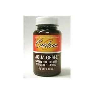   Carlson Labs Aqua Gem E 400 IU 60 gels